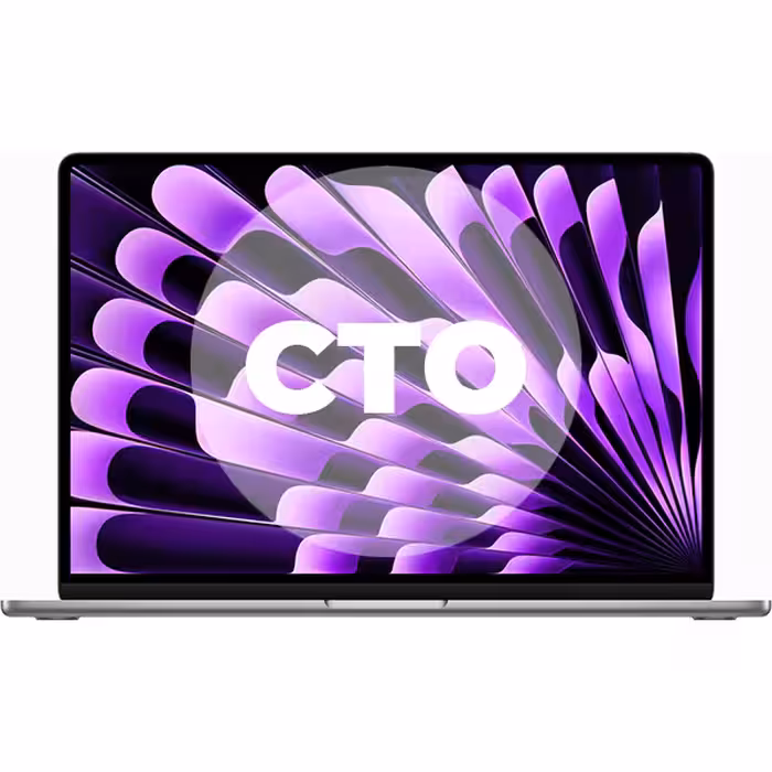 مک بوک ایر 15 اینچ M2 کاستوم پردازنده 8core - 10core حافظه رم 16 گیگابایت هارد 256 گیگابایت خاکستری Z18L000PN - Hiapple.ir