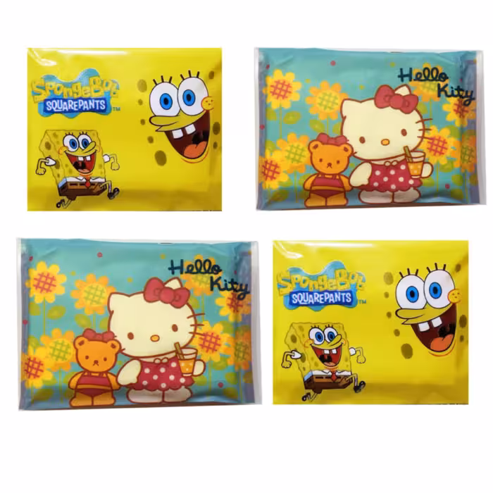 دستمال کاغذی جیبی 10 برگ مدل 2K2B مجموعه 4 عددی