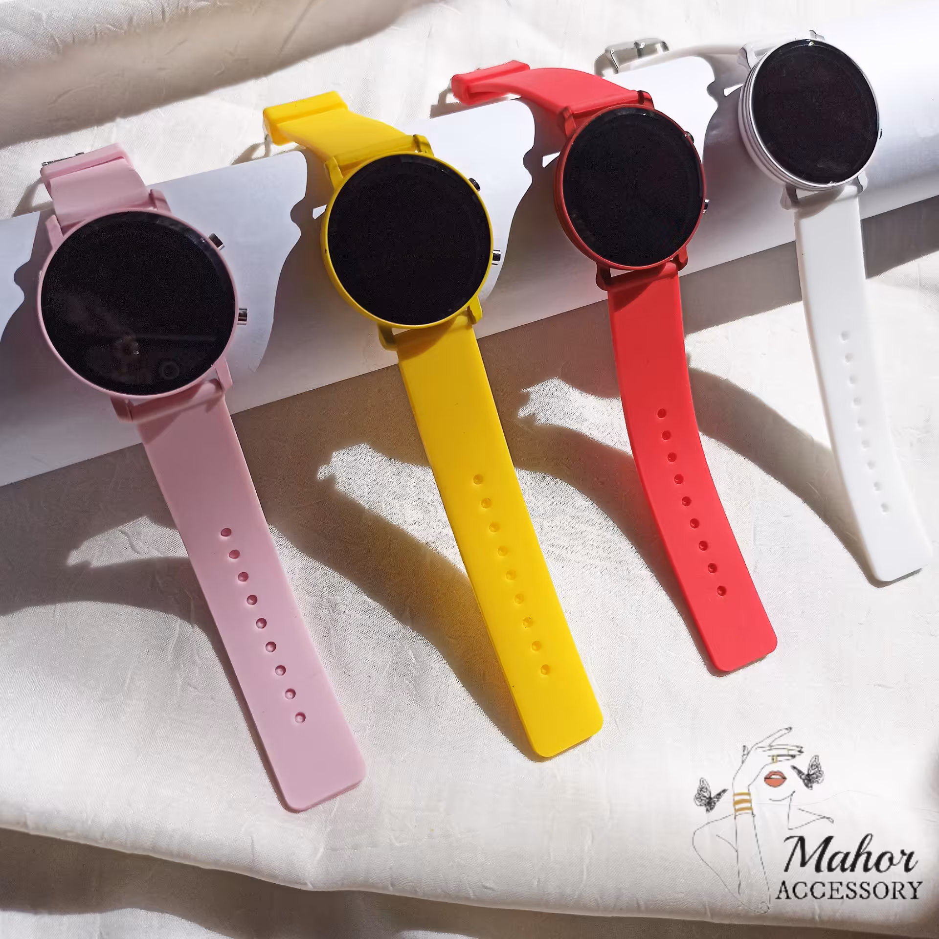 ساعت دیجیتال بند سلیکونی