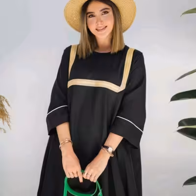 عبایی نواردار ابروبادی