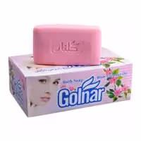 صابون حمام گلنار صورتی 6 عددی