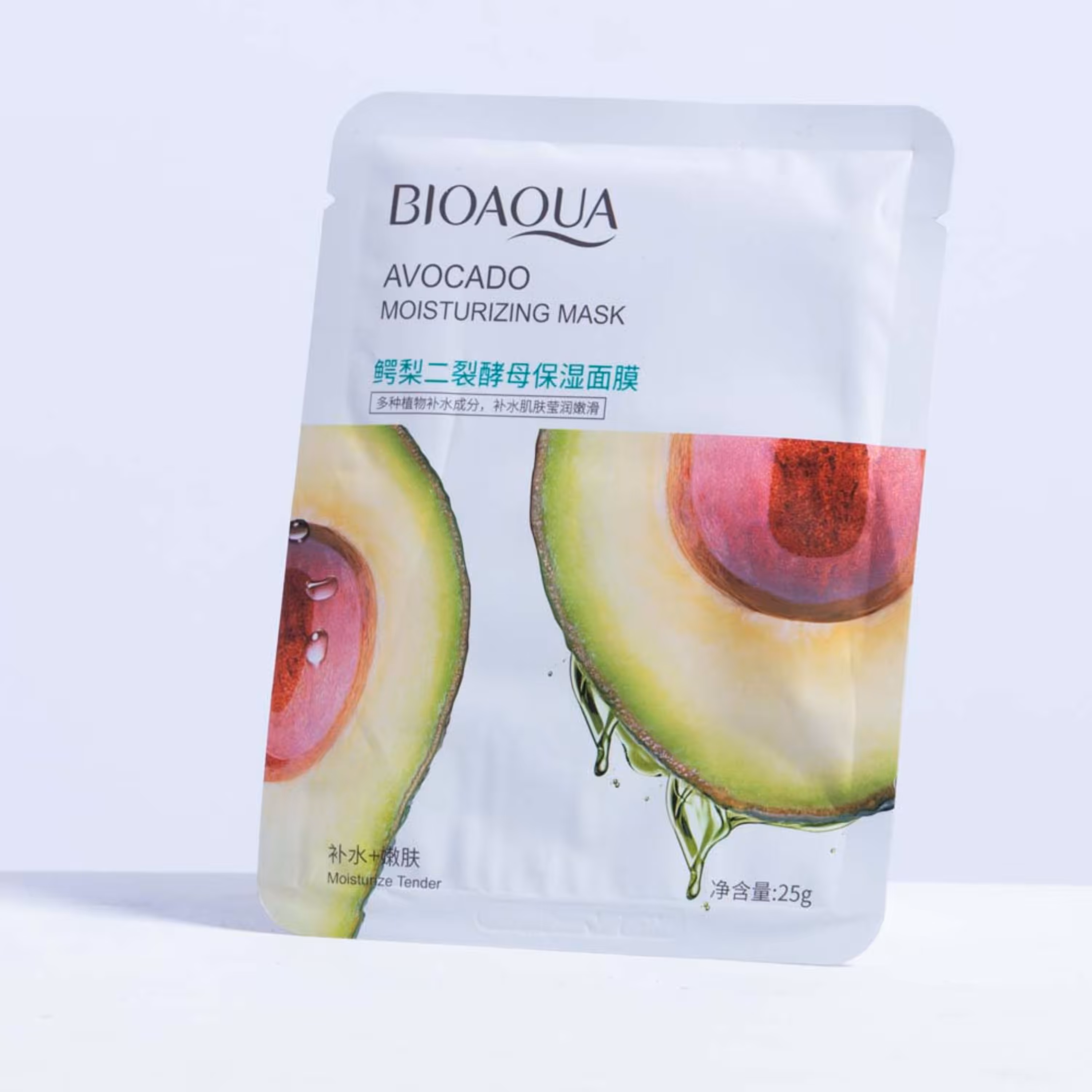 ماسک ورقه ای آووکادو بیوآکوا مرطوب کننده قوی  BIOAQUA