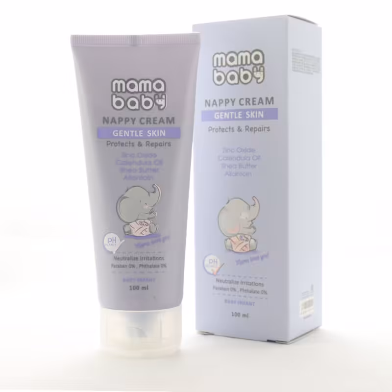 کرم سوختگی پای نوزاد مامابیبی بهترین کرم سوختگی  نوزادان و کودکان 100 میلی لیتر