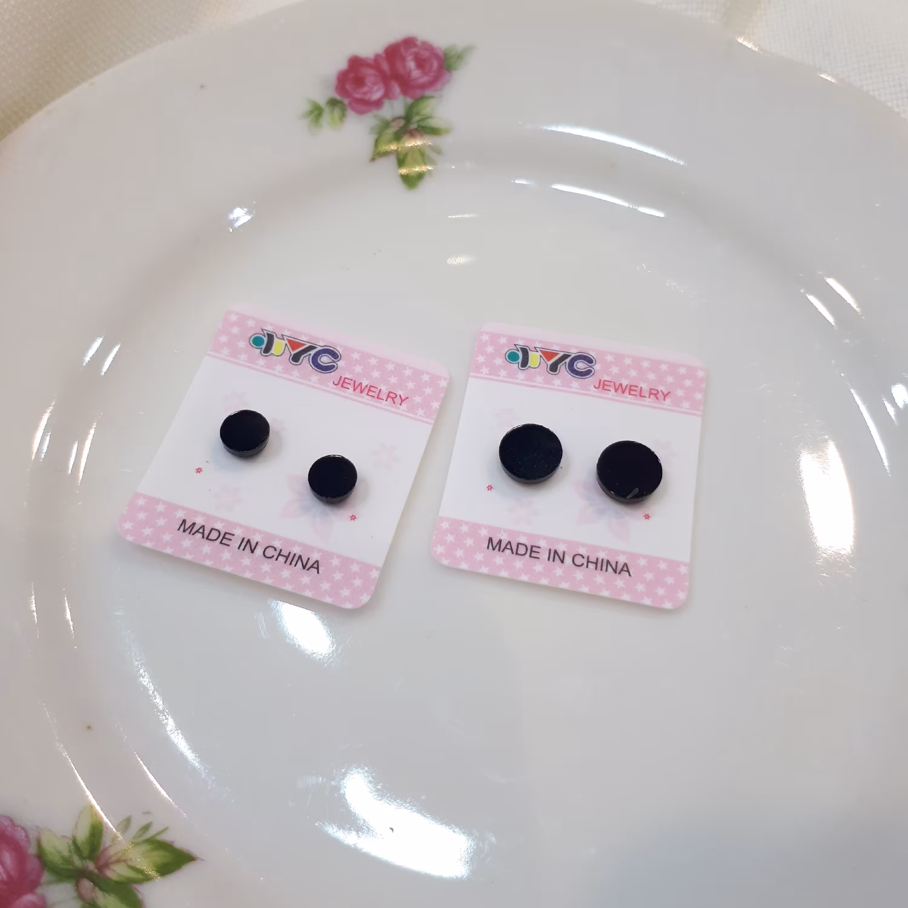 گوشواره اسپرت مگنتی دایره ( یک جفت )