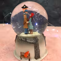 گوی پمپی موزیکال  و چراغدار عاشقانه 