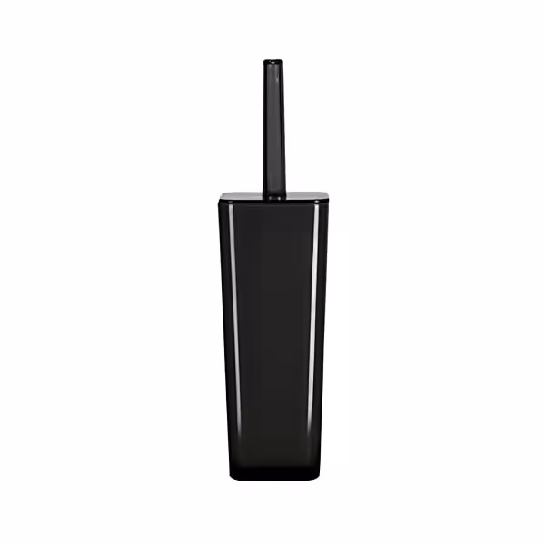 فرچه دستشویی تکی پلاستیکی مدل Black Easy پایه بلند