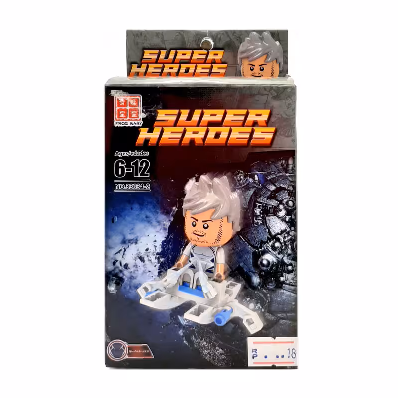 خرید ساختنی سری SUPER HEROES مدل Quick Silver دارای 30 تکه کد 33034-2