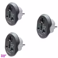 مبدل برق مارکه مدل KT-168 بسته 3 عددی