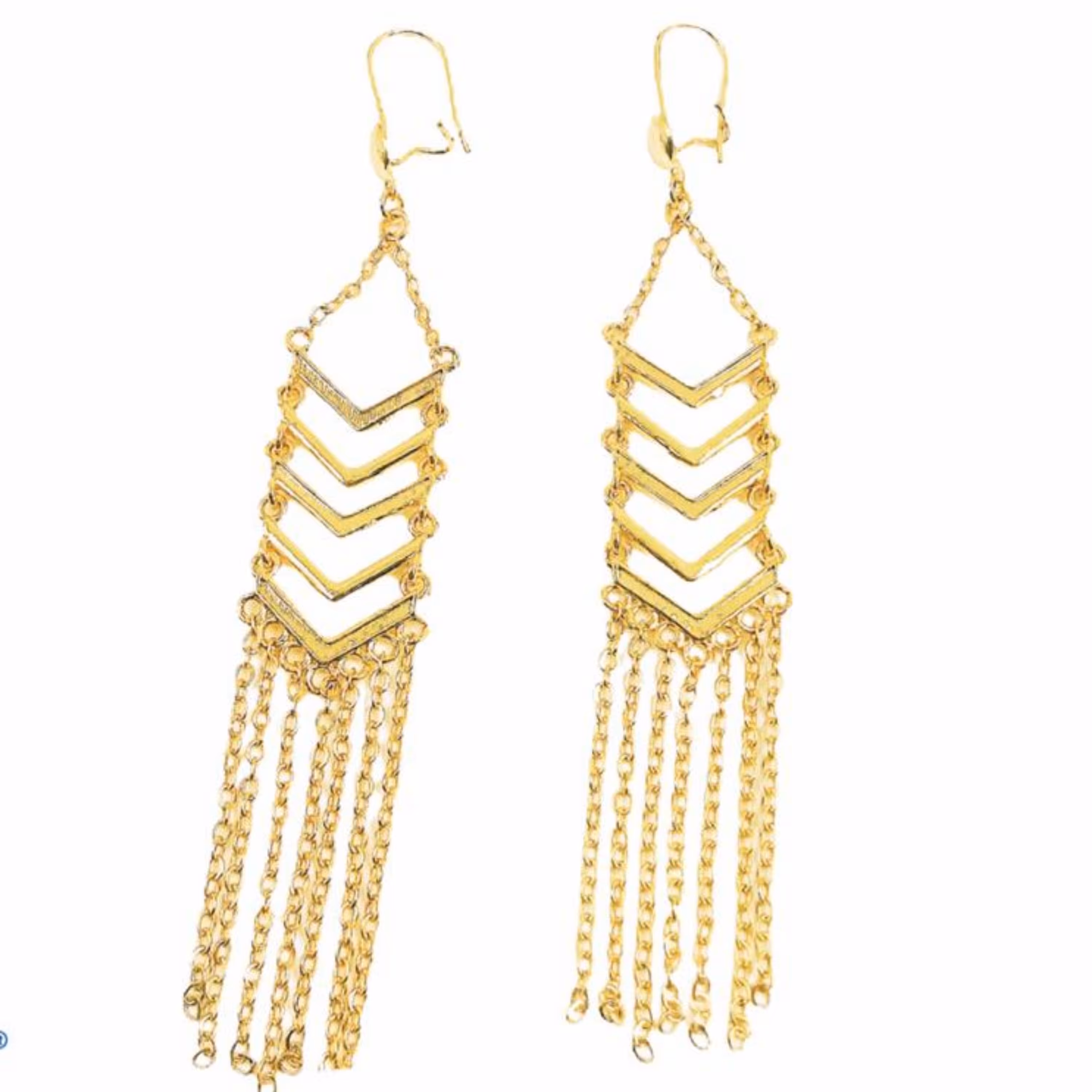 گوشواره آویز (طرح طلا)1316