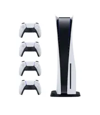 کنسول بازی سونی مدل PlayStation 5 نسخه درایودار ریجن اروپا (1216) به همراه سه دسته اضافه