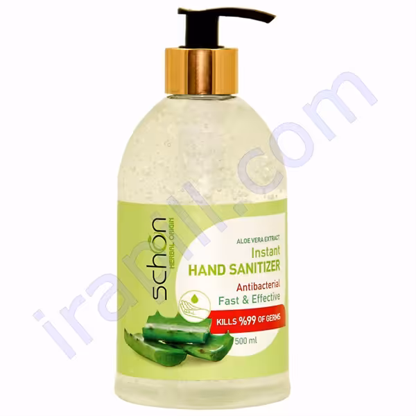 ژل ضدعفونی کننده دست 500 میلی لیتر شون