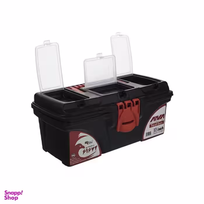 جعبه ابزار پلاستیکی آروا (Arva) مدل 4530 سایز 13 اینچ
