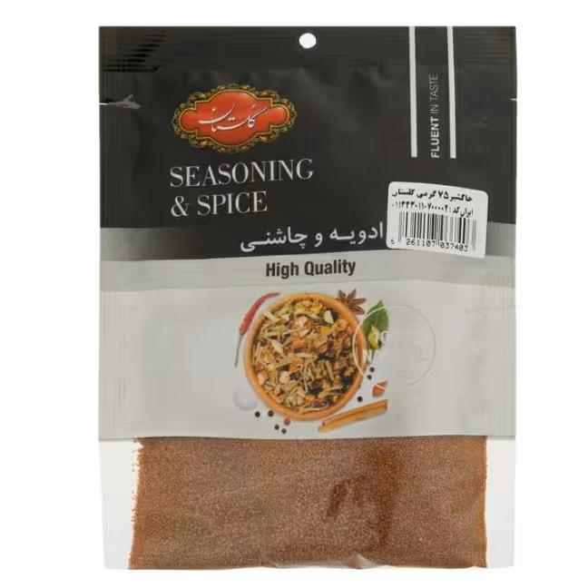 خاکشیر بسته بندی محصول شرکت گلستان