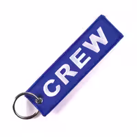 جاکلیدی کرو طرح Remove Before Flight آبی