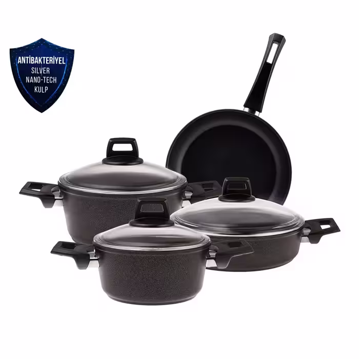 ست قالبمه  و ماهیتابه 7 پارچه کاراجا مدل دیاموند کد 502000046