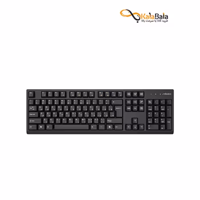 خرید و قیمت صفحه کلید بی‌سیم سیبراتون مدل SKB557W با حروف فارسی