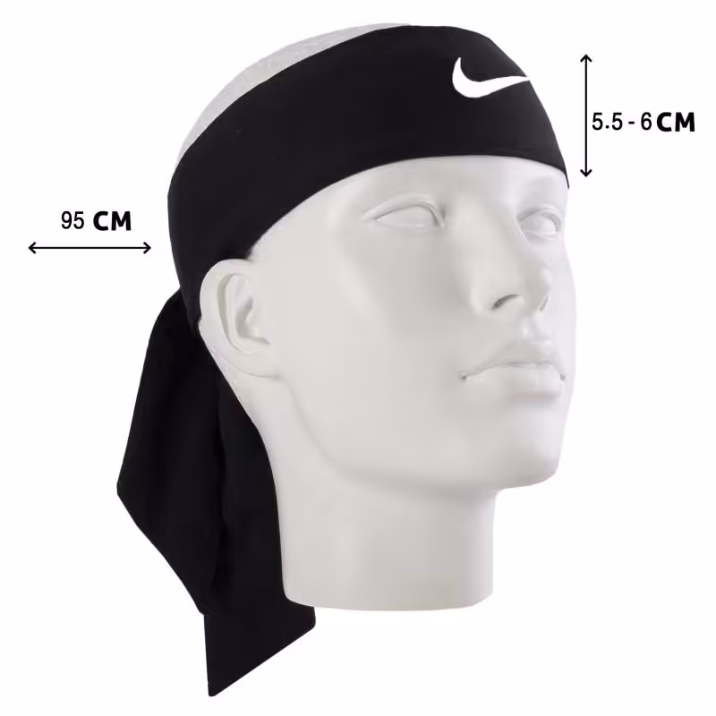 هدبند‌‌ ورزشی مدل گره ای (مشکی) 