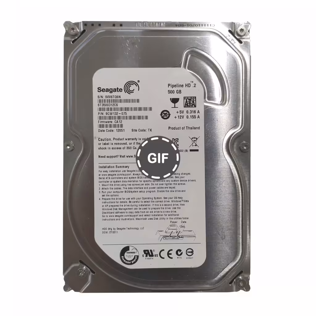 هارد 500 گیگابایت SEAGATE PIPELINE