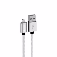 کابل تبدیل USB به لایتنینگ اکسپلور مدل XP-NMFIL طول 1 متر روکش فلزی بافته شده