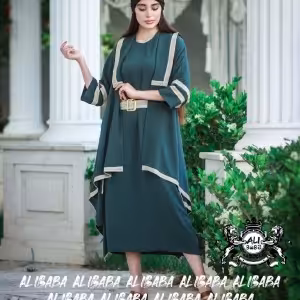 مانتو زنانه کرپ مدل مجلسی زیره سارافون