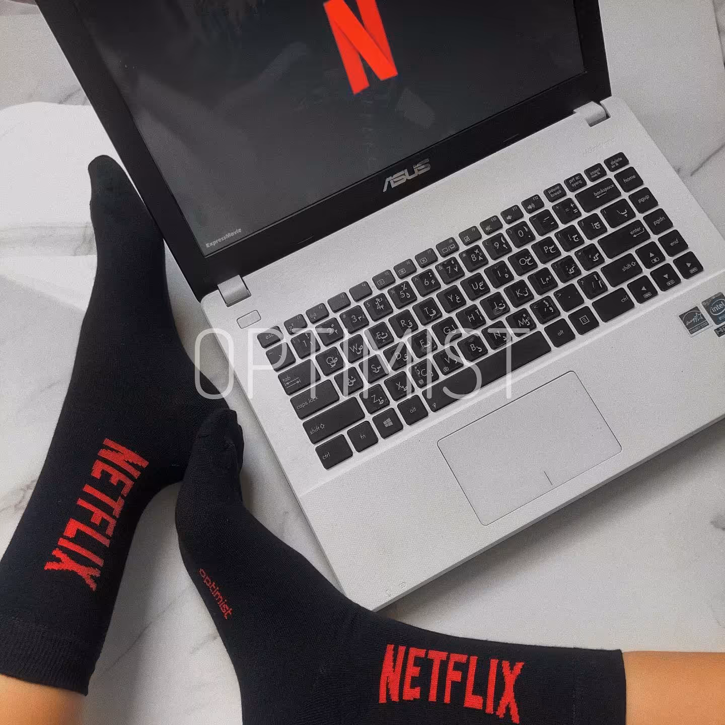 جوراب مشکی Netflix (نتفلیکس)