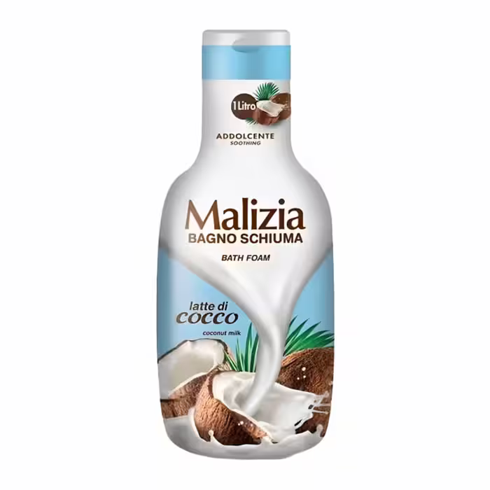 خرید + قیمت | فوم حمام مالیزیا Coconut Milk حاوی عصاره بادام