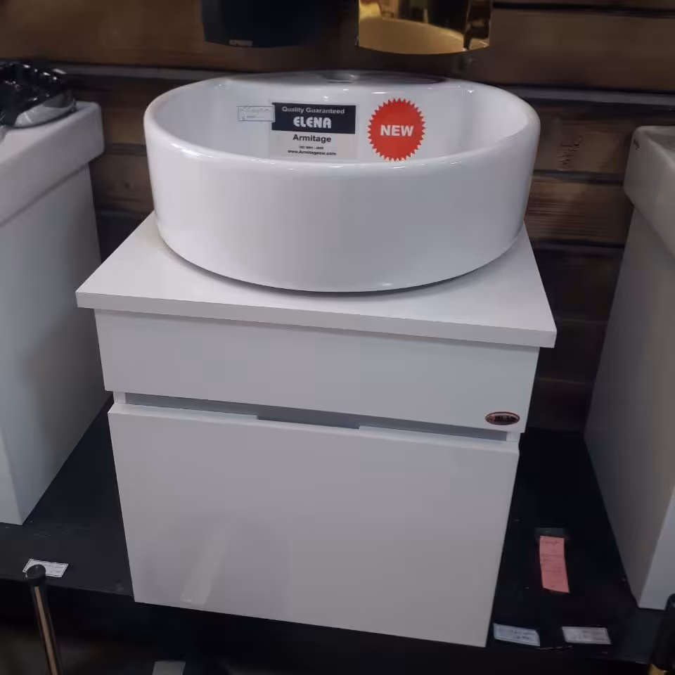 کابین روشویی باسنگ صفحه ایی سایز40ابعاد40در40