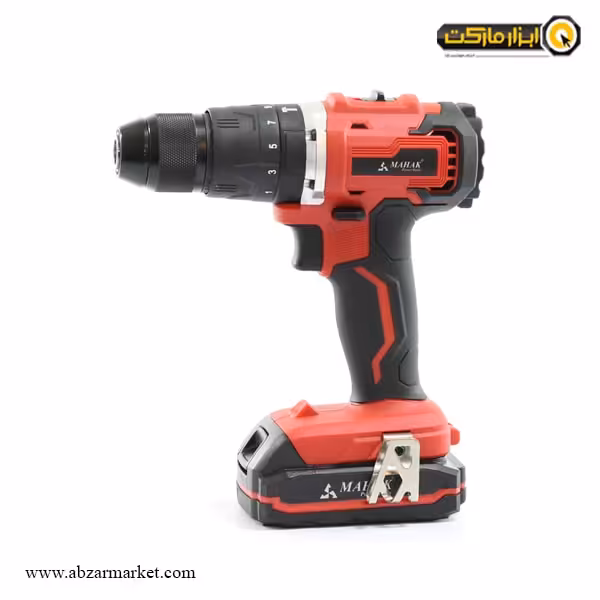 دریل شارژی چکشی محک براشلس لیتیوم 20 ولت مدل BCD-20 LI KIT