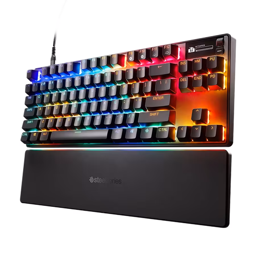 کیبورد گیمینگ استیل سریز SteelSeries Apex Pro TKL 2023 | فروشگاه گیمینگ تکاف