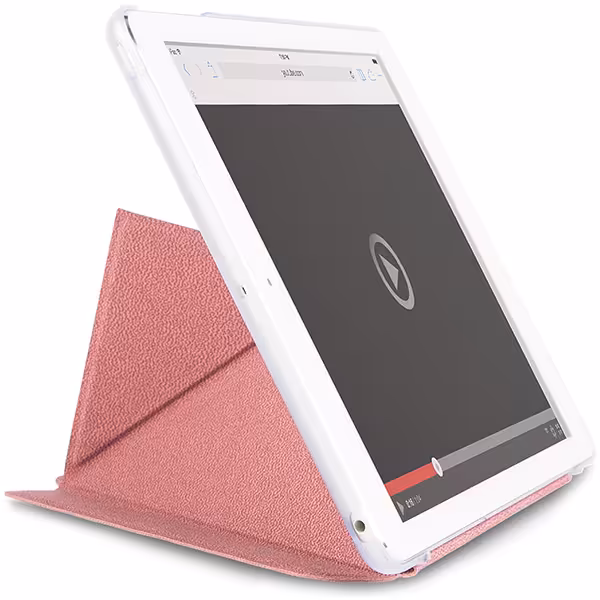 موشی کاور آیپد مدل Versa Cover مخصوص آیپد 9.7 اینچ 2017 نسل پنجم و ششم صورتی - Hiapple.ir