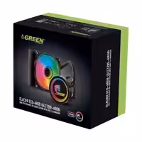 خنک کننده آبی پردازنده FAN GREEN GLACIER 120 ECO-ARGB