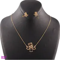 نیم ست طلا 18 عیار سپیده گالری SH0001
