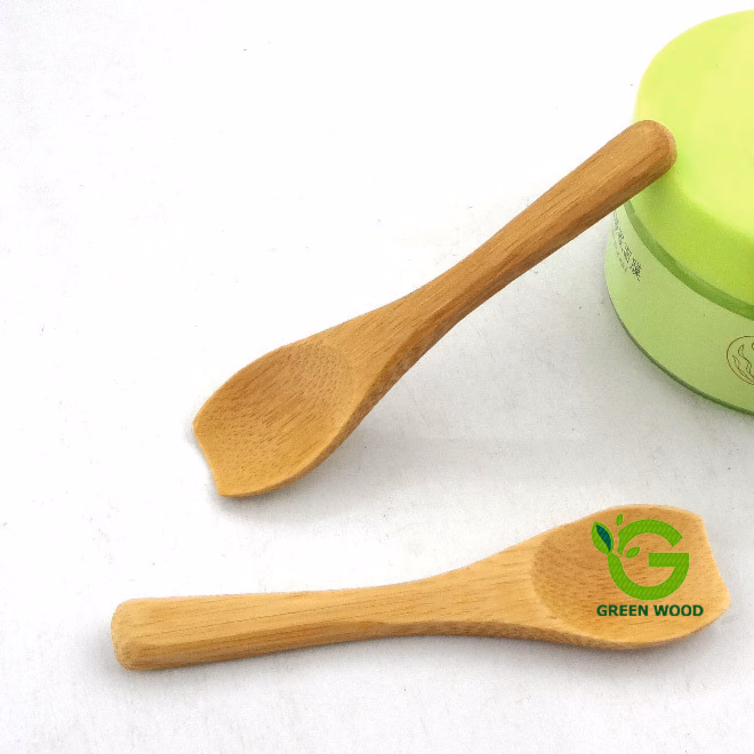 ست 6 عددی قاشق چای خوری چوبی بامبو کد Gw140901001