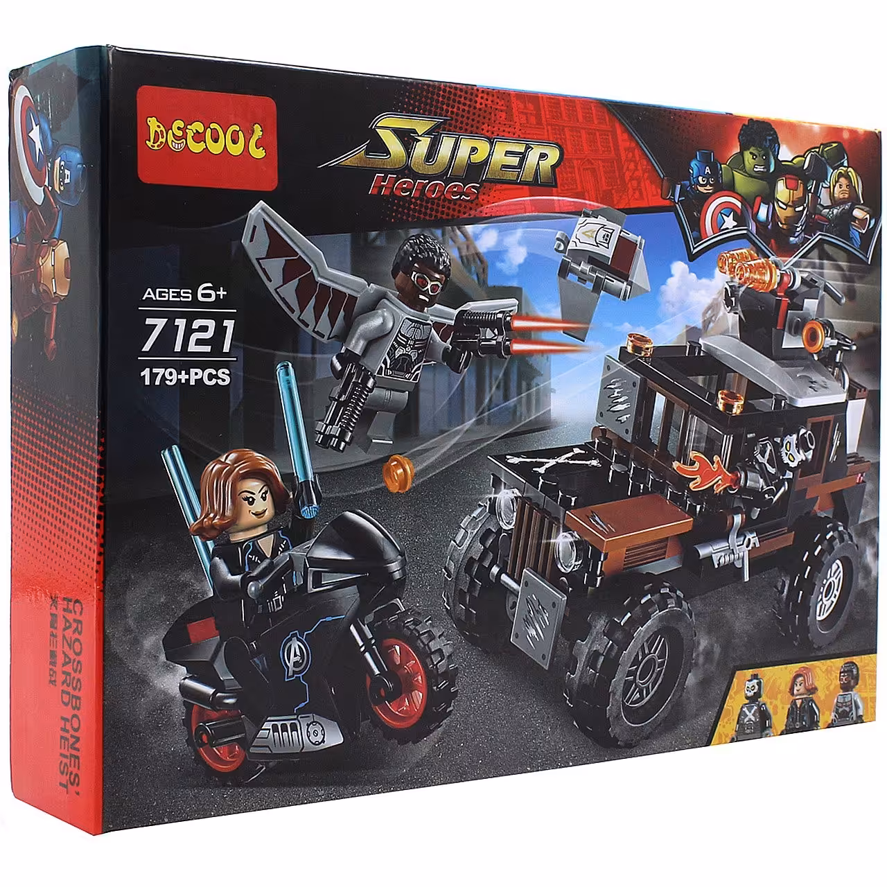 لگو اونجرز دکول سری ابرقهرمانان کد 7121