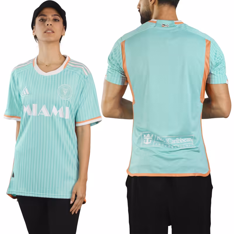 تیشرت فوتبالی پلیری اینتر میامی مدل Adidas-Heat RDY-9585 آبی روشن