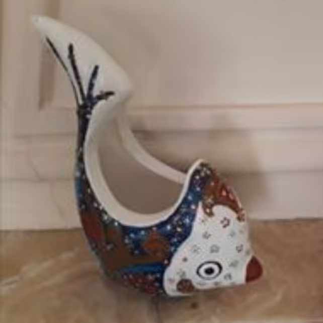 سفال طرح ماهی