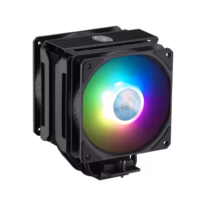 فن خنک کننده پردازنده کولر مستر مدل MASTERAIR MA612 STEALTH ARGB