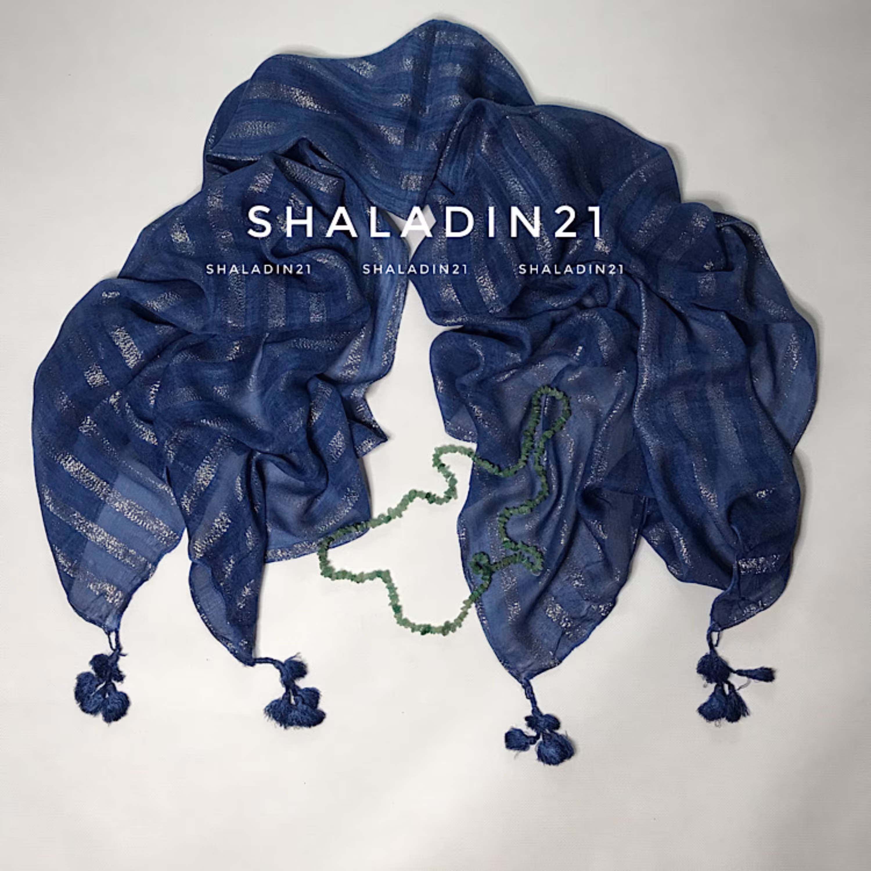 شال نخی لمه دار بسیار سبک در رنگ بندی متنوع