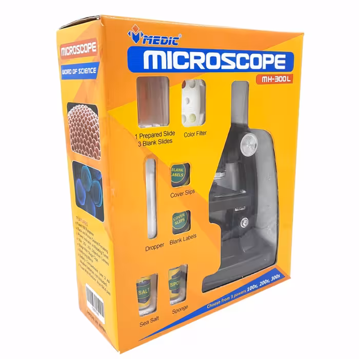 میکروسکوپ مدیک مدل MH-300 بزرگنمایی تا 300 برابر کد ج 350
