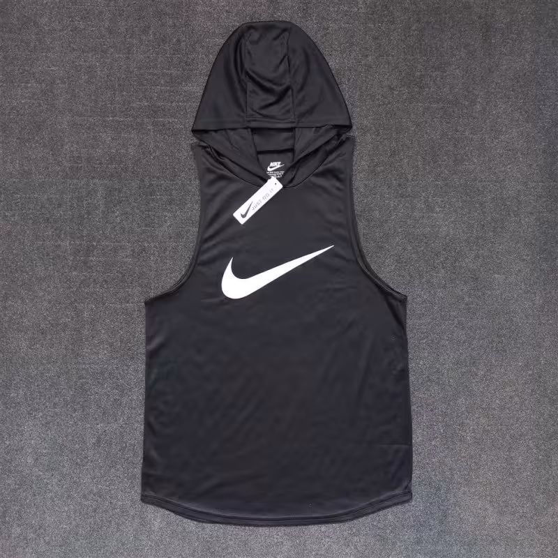 تاپ مردانه کلاهدار سوزنی چاپ کاتری نایک