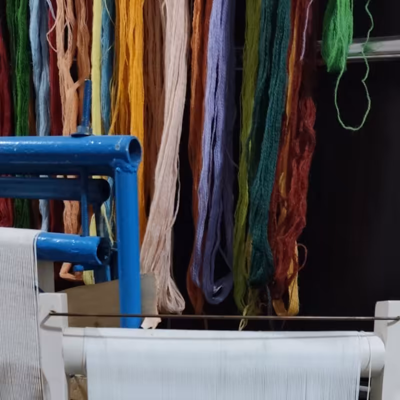 نخ رنگی  تابلو فرش 