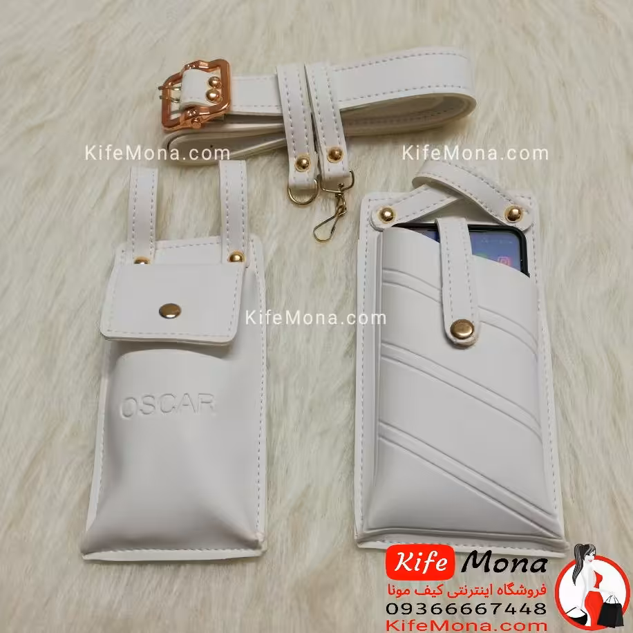 کیف کمری دوقلو چرم زنانه با کمربند سفید
کد 8219
سایز 10در18
قیمت 210