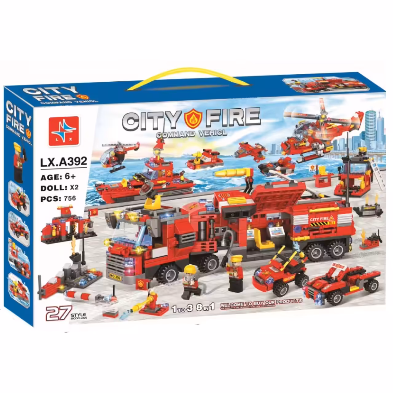ساختنی اال ایکس مدل City Fire کد 392