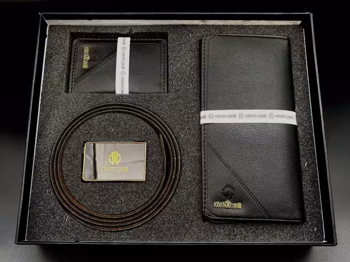 ست کیف و کمر چرمی  وستا گالری