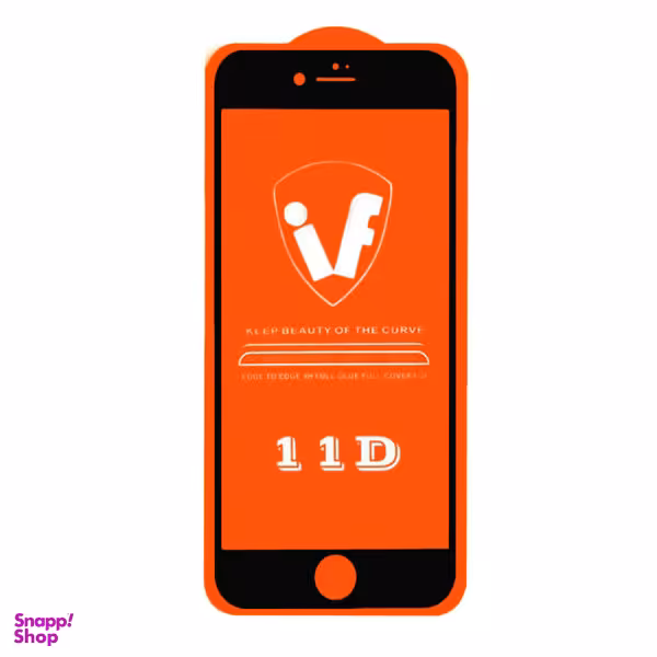 محافظ صفحه نمایش مدل 11D مناسب برای گوشی موبایل اپل iphone 7 pluse