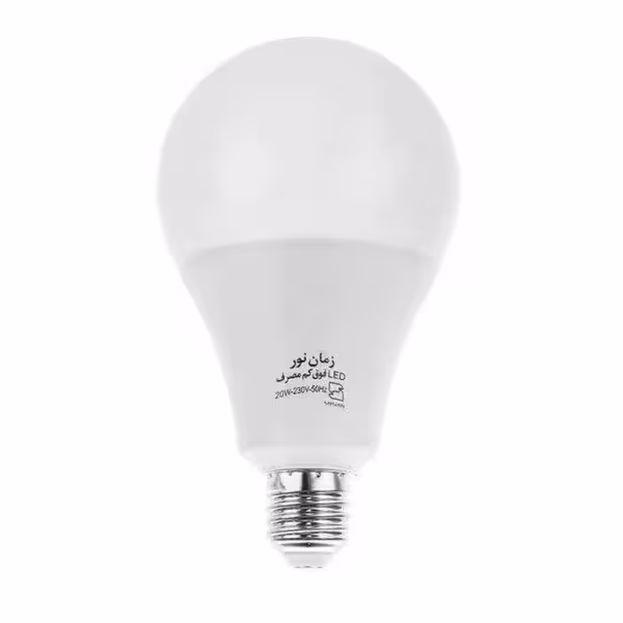 لامپ ال ای دی 25 وات زمان نور مدل حبابی پایه E27