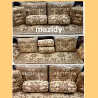 سرویس شاه نشین مدل 5تکه (پشتی2عدد،مثلثی2عدد،تشک فوم5سانت 1عدد) 