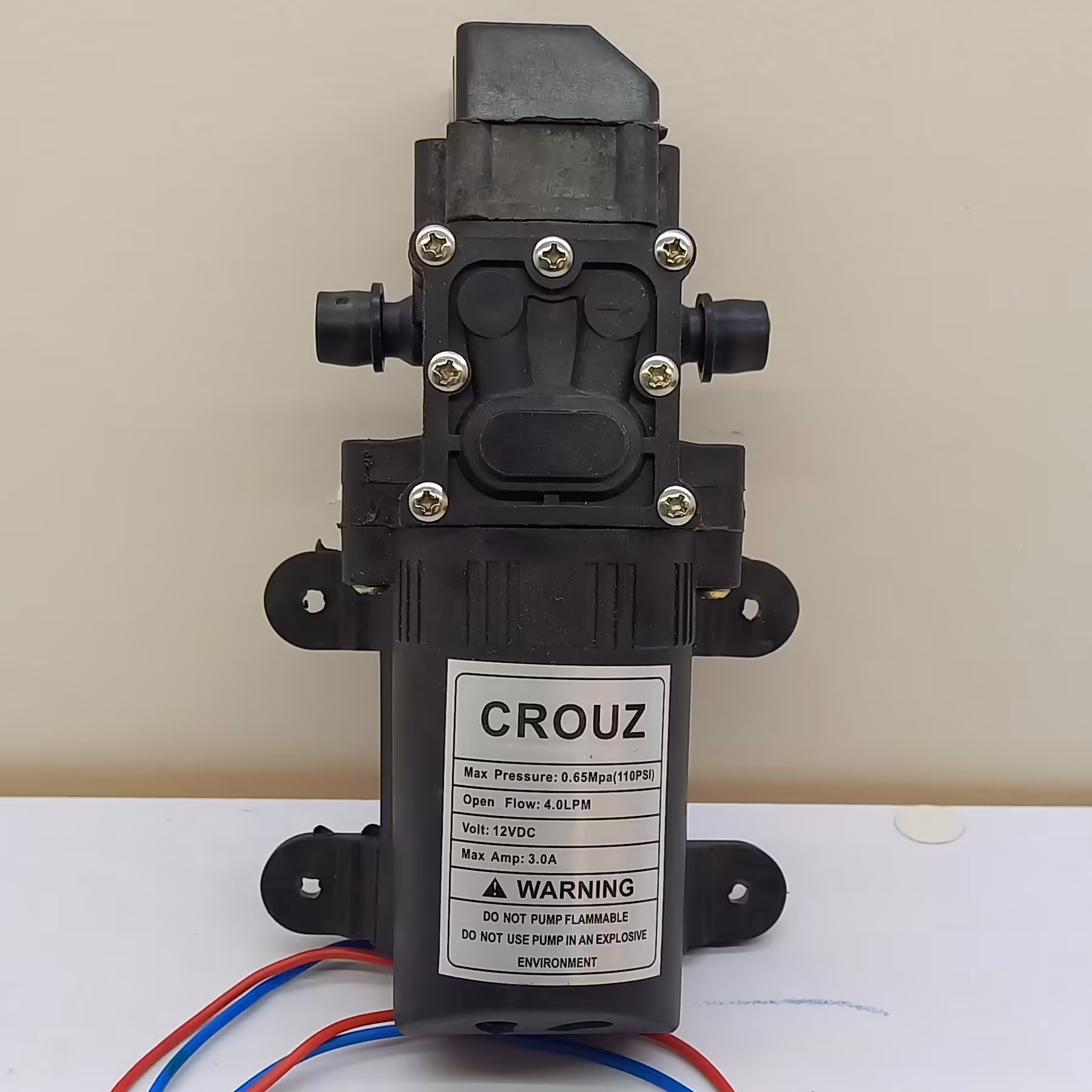 پمپ یدک سمپاش شارژی 4 بار فشار 12 ولت