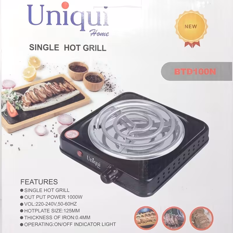 اجاق برقی یونیک هوم اصلی با کیفیت ویژه ، اجاق برقی وارداتی ،اجاق الکتریکی ، اجاق مسافرتی یونیک، اجاق دانشجویی، پس کرایه