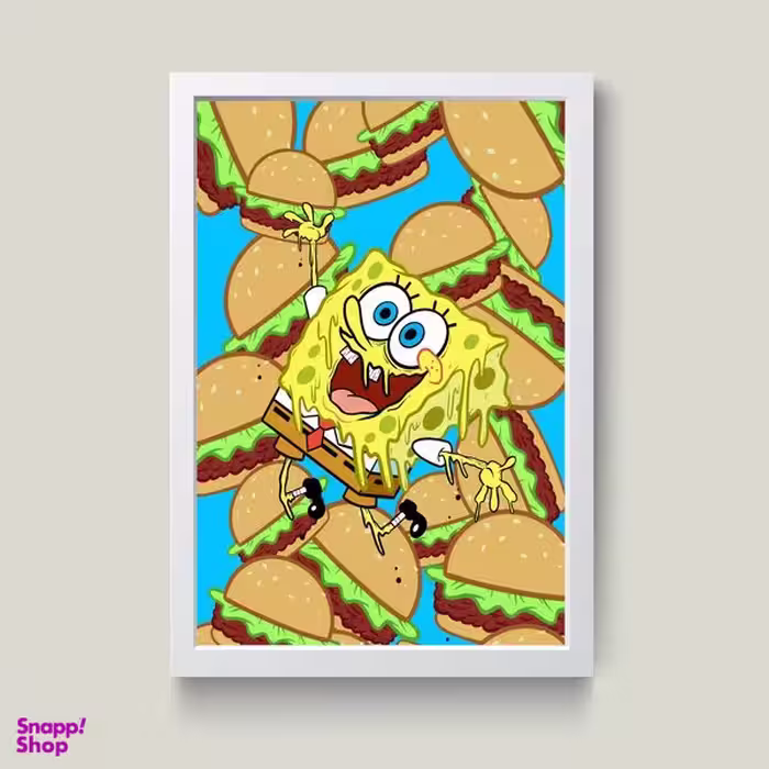 تابلو مدل باب اسفنجی sponge bob کدG13-48